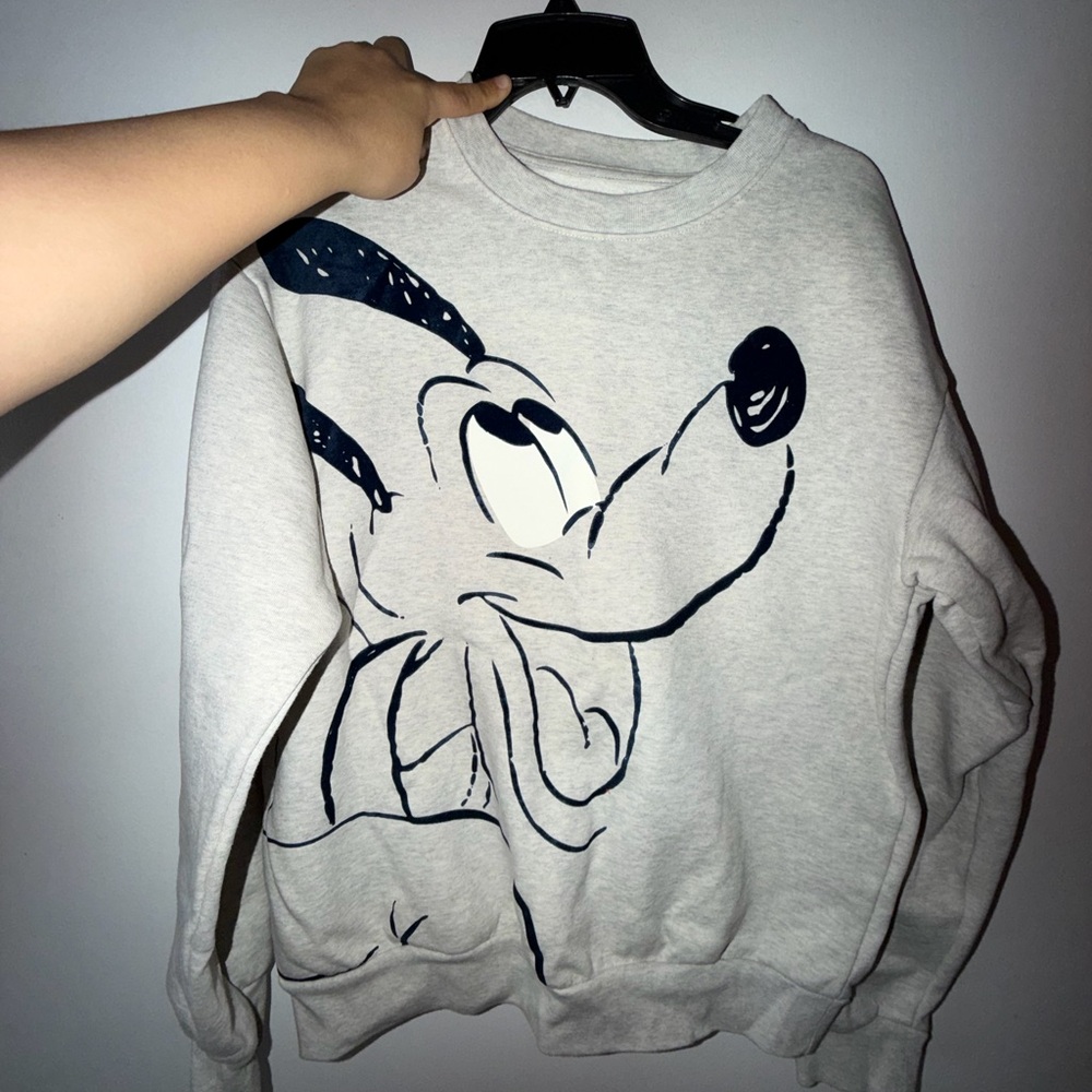 Gray Graphic Men's Sweater